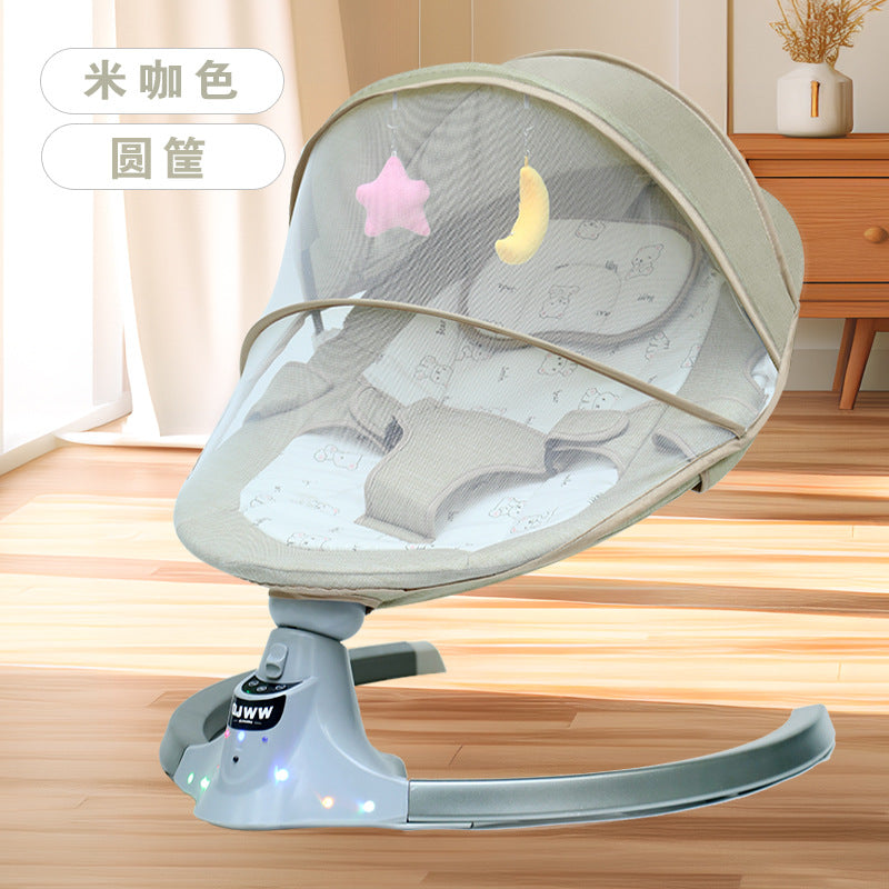 Baby Rocking Chair Baby Rocking Chair Baby Sleeping Chair Newborn Rocking Bed Electric Cradle Soothing Chair