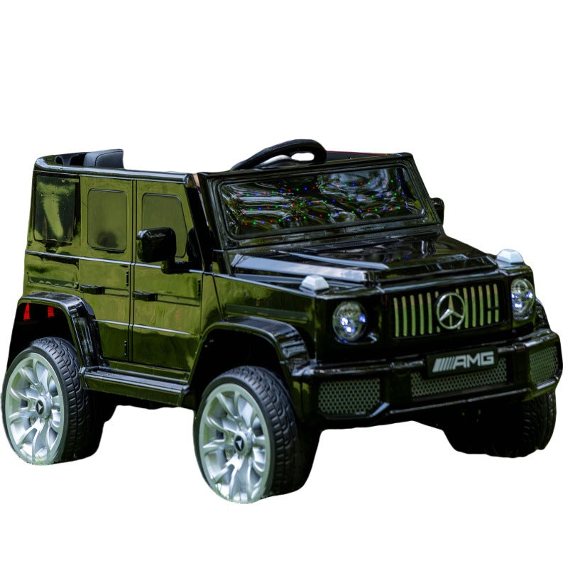 New Daben children's electric car four-wheel off-road car remote control toy car can seat boys and girls baby stroller