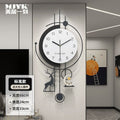 New modern creative clock - premium living room wall clock, home silent fashionable modern decor, large wall clock