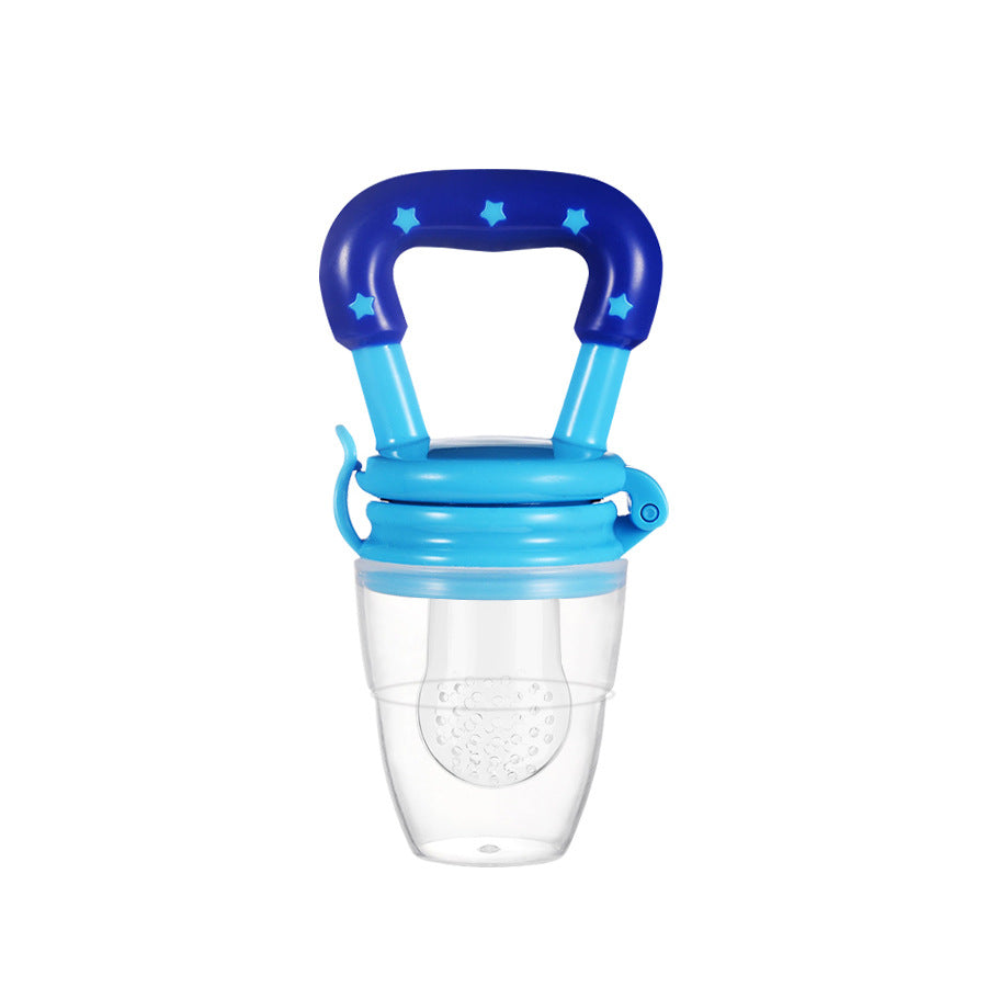 Directly from the manufacturer, baby fruit and vegetable music, fruit complementary food bite music, silicone mesh bag baby feeding tableware