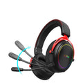 Ldon dragon guardian f05 gaming headset - tri-mode, over-ear, 24mm bluetooth wireless pc headset with 7.1 channel audio