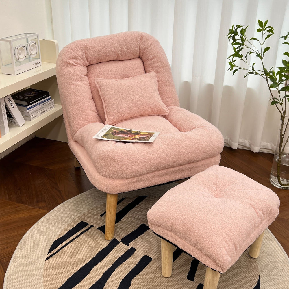 Lazy sofa can lie down and sleep single lunch casual chair bedroom reading lounge chair small sofa foldable