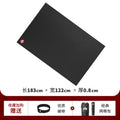 Gym double pvc large sports extra large fitness mat high density equipment mechanical shock absorbing mat sound insulationnon-slip