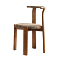 Zita dining chair - vintage solid wood dining chair, 5 new light luxury high-end designer ash wood french dining chair