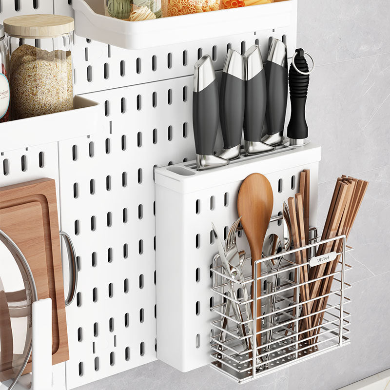 No punching hole board Shelf Kitchen hole board Accessories Storage and finishing Display rack Multifunctional hole board