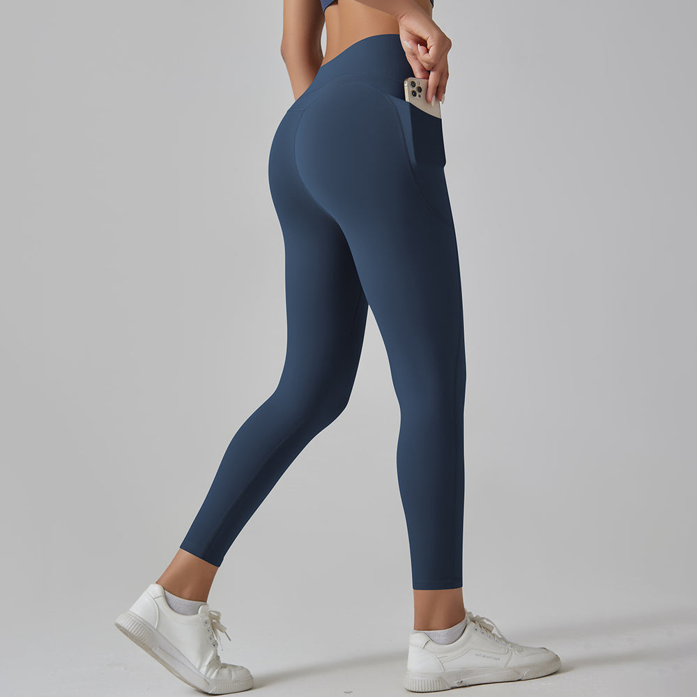 High-strength, barely-there feel, tight-fitting pocket yoga pants. seamless, high-waisted, butt-lifting, tummy-control workout leggings. high-stretch, breathable fitness pants