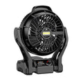 Desktop mini fan - lithium battery, high power, strong wind, silent operation - ideal for office, outdoor, fishing, and camping