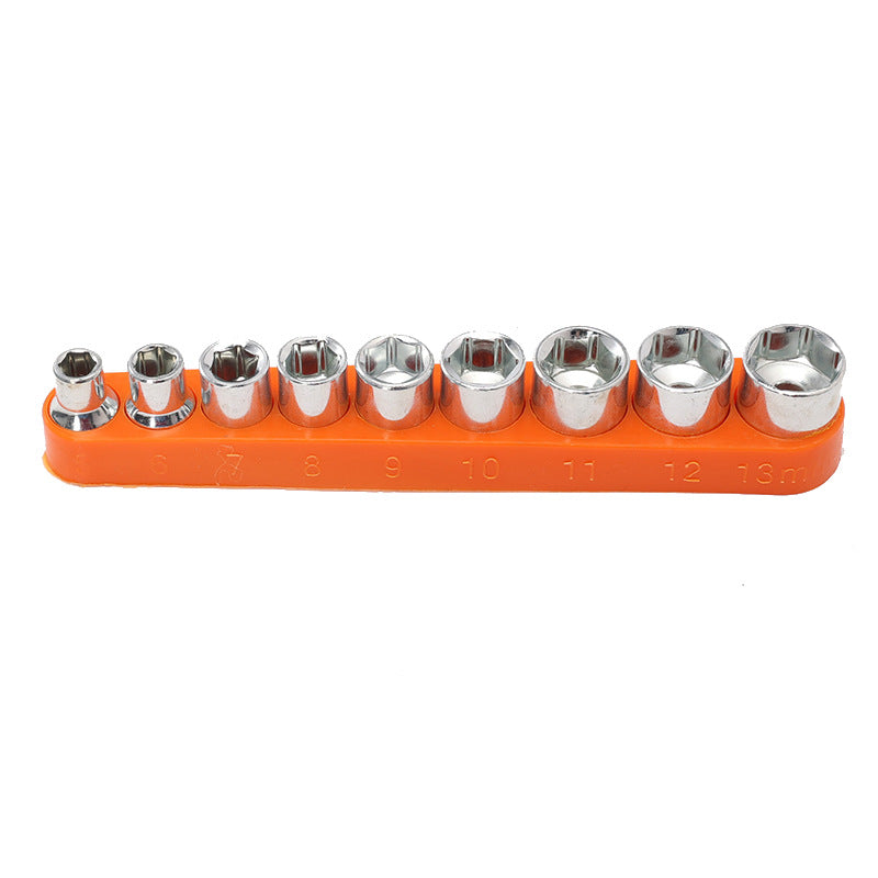 Combination sleeve electric drill charging drill matching accessories batch head combination set batch head sleeve combination tool set
