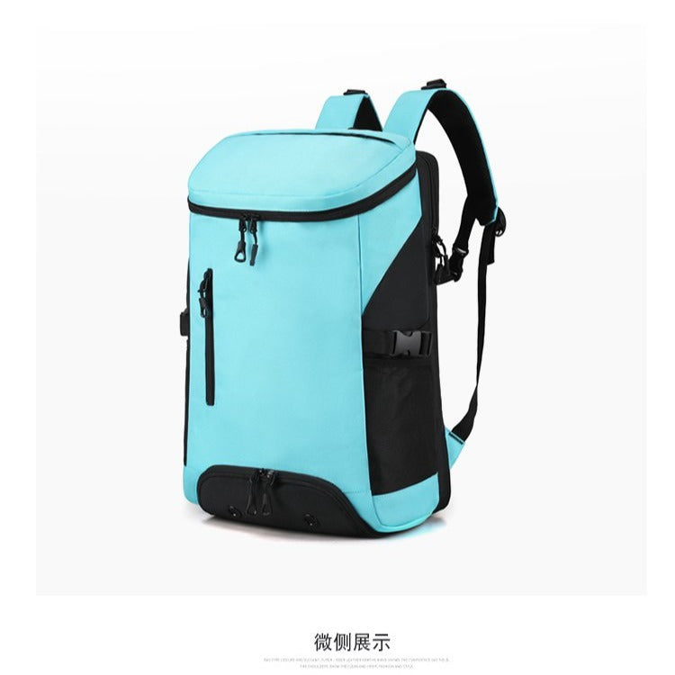 Cross-border new backpack large capacity simple and lightweight outdoor bag wholesale sports travel backpack can print logo