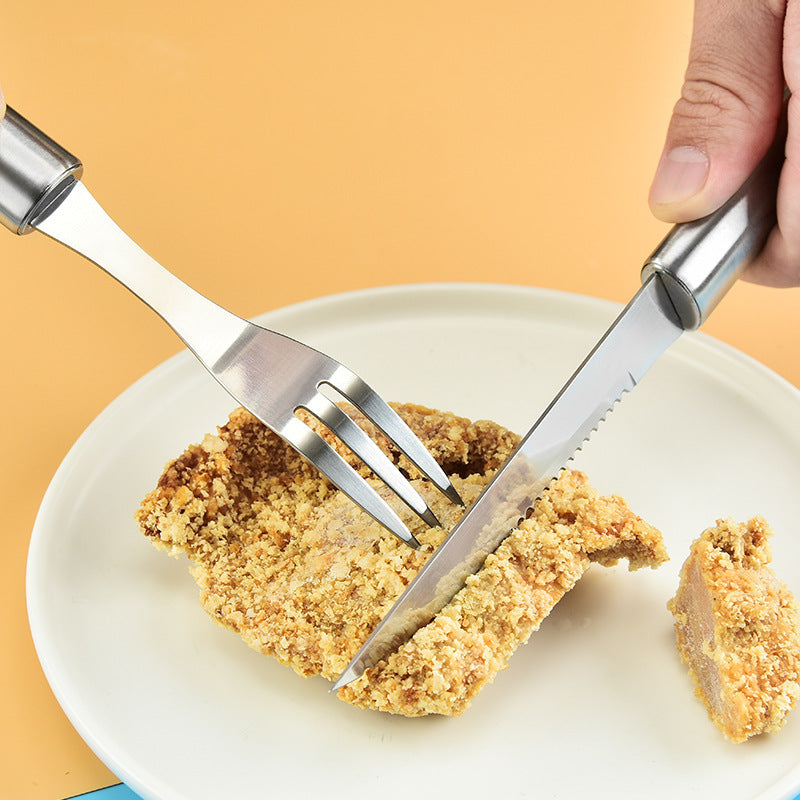 Cross-border Stainless Steel Family Outdoor Combination Grill Set Aluminum Box BBQ Tools Kit BBQ Shovel