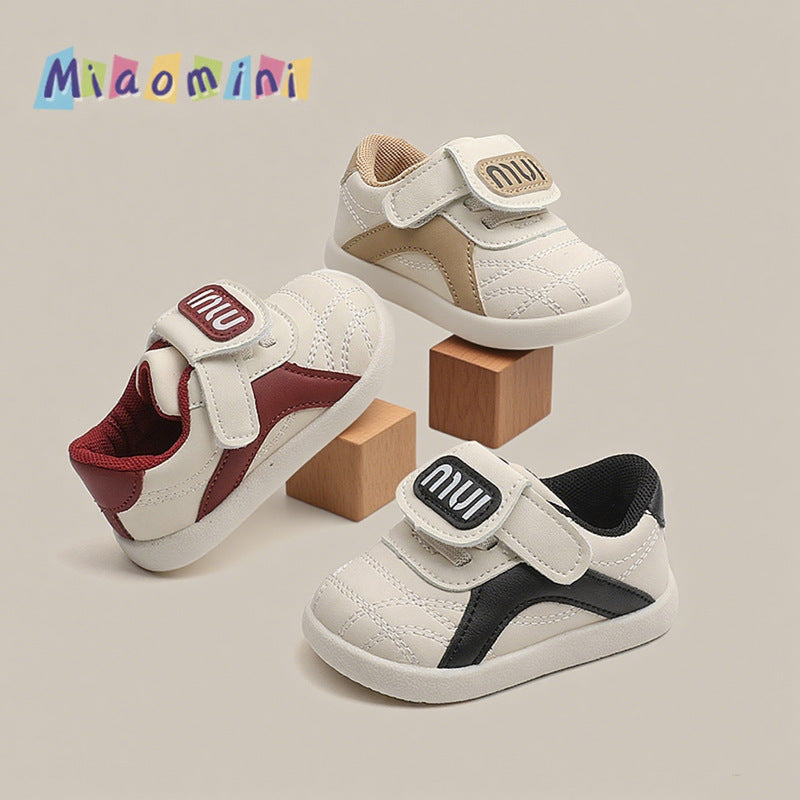 Baby toddler shoes spring & autumn new kids german army trainers (gats) boys & girls casual breathable sneakers soft sole versatile skate shoes