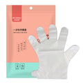Ready-to-ship disposable hand mask sleeves, clear pe plastic gloves, diy hand care moisturizing gloves, hand mask sleeves, 100 pieces
