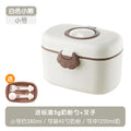 Kids milk powder box cartoon portable milk powder grids baby carrying milk powder sealed jar baby food container