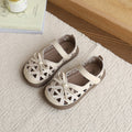 Custom sandals evening breeze gentle flat single shoes women  new french style with skirt hollow breathable women's shoes