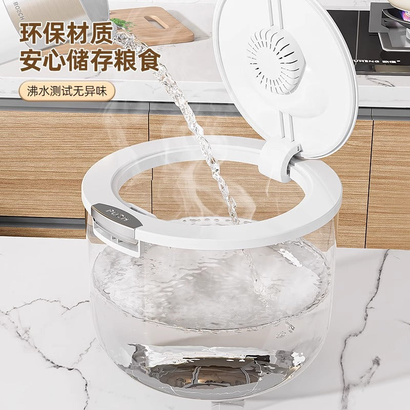 Rice bucket household insect-proof moisture-proof sealed bucket rice bucket rice flour storage tank container large capacity rice bucket box