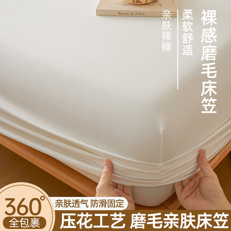 Amazon foreign trade domestic sales cross-border e-commerce amazon aliexpress single fitted sheet three-piece set european and american size fitted sheet