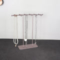 New arrival jewelry stand necklace stand earring stand desktop storage jewelry display stand bracelet ring earring hanging shelf