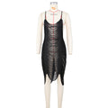summer new arrivals: european and american style sexy cutout dress with tassel beach club skirt - direct from the factory