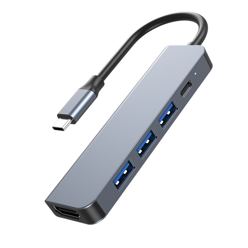 Type-c to hdmi4k docking station usb3.0hub splitter expansion u disk type-c to hdmi 4k