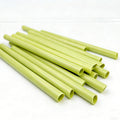 Hollow straw plastic tube transparent plastic tube reusable buckle water cup straw colorful ring tea cup tube