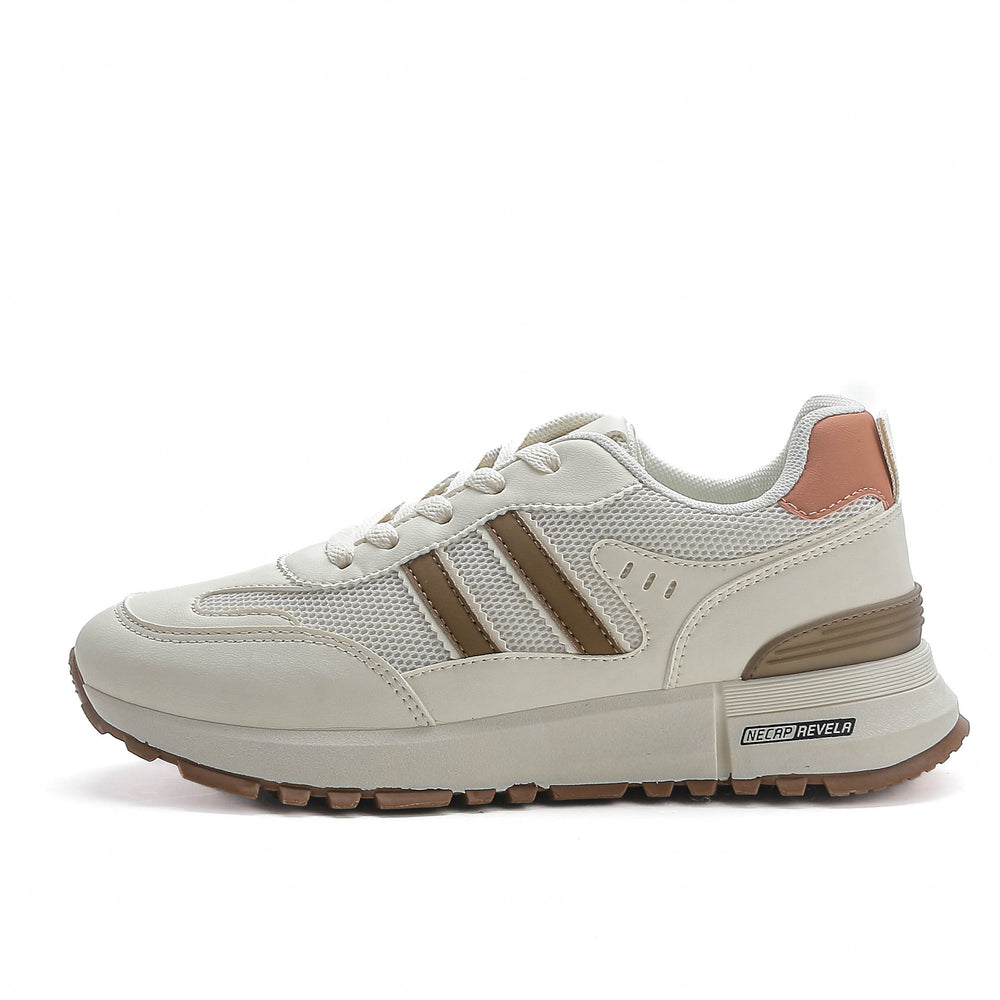 plus size white sneakers for women, 2025 spring new collection, mesh lightweight soft sole athletic shoes, women's breathable shoes