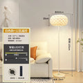 Fish scale floor lamp classypopular living room bedroom decoration floor lamp accessible luxurygirl style grids column lamp