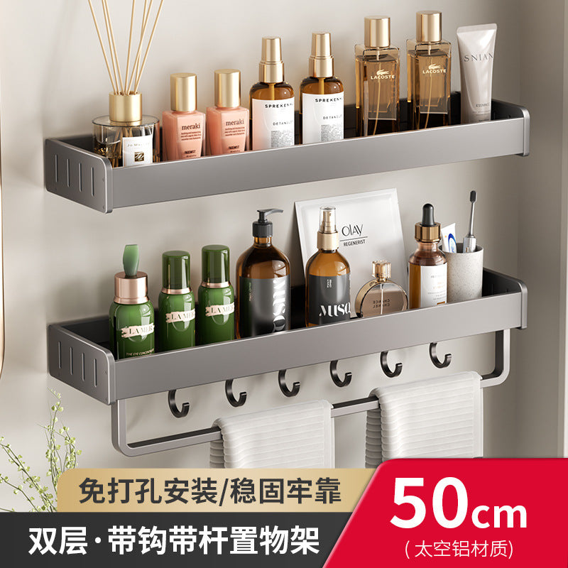 Removable bathroom rack No punching toilet toilet washstand toilet wall mounted bathroom storage rack