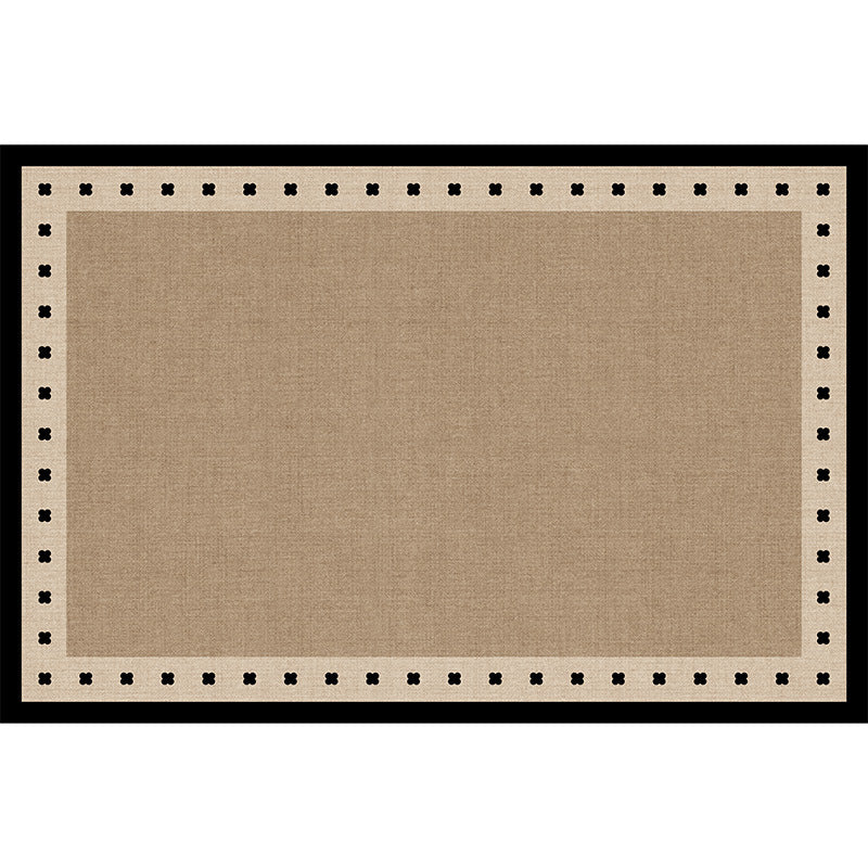 Vintage rug for living room, mid-century modern home rug, thickened waterproof and stain-resistant bedroom bedside rug, large area full coverage