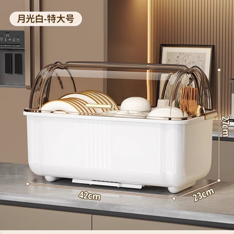 Dish storage rack, drain dish rack, dish storage box, tableware, kitchen, for home storage rack, cupboard storage box