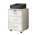 Filing cabinet office movable storage cabinet small drawer cabinet under the desk with wheels storage cabinet low cabinet information cabinet no