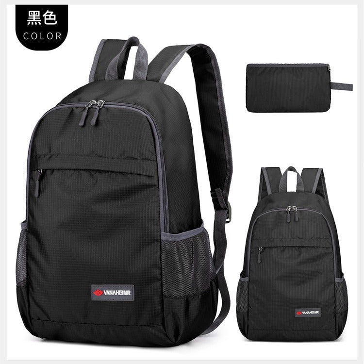 Cross-border new men's and women's outdoor backpacks lightweight skin bags foldable backpacks travel portable waterproof mountaineering bags