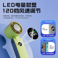 2026 cross-border southeast asia high-speed handheld fan - mini foldable semiconductor outdoor portable cooling fan