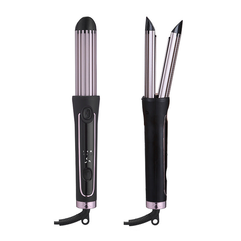 Curved hair dryer splint two-in-one hair iron curling iron straight hair dual-purpose egg roll iron hair care ceramic temperature control