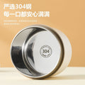 304 stainless steel mini breakfast cup insulated lunch box bucket - small, portable, perfect for office workers - food container & thermos