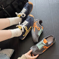 European hot-selling women's shoes: 2026 autumn new arrivals - breathable flat casual sneakers, versatile student german army trainers (gats)