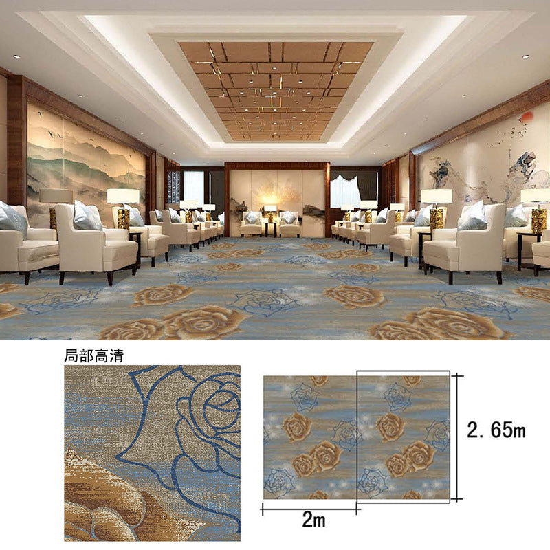 New arrival carpet seahorse 1200g star hotel banquet restaurant restaurant club thickened fireproof large area commercial