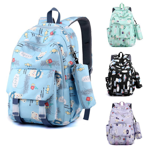 Wholesale new schoolbag female ins cute middle and high school students casual versatile backpack simple large capacity backpack