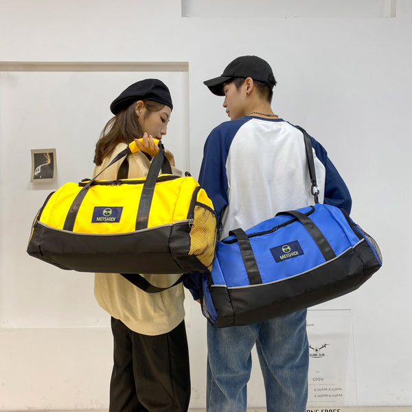 2022 new travel bag, portable large-capacity fitness bag, men's outdoor travel swimming training sports bag