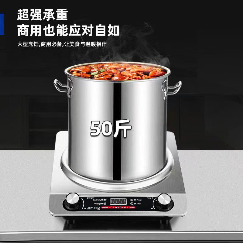 New concave induction cooker 5000w for home commercial hot pot cooking multi-function high power induction cooker wholesale