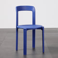 Nordic plastic chair - thickened, stackable dining chair for restaurants, cafes, indoor/outdoor use - dopamine backrest dining chair