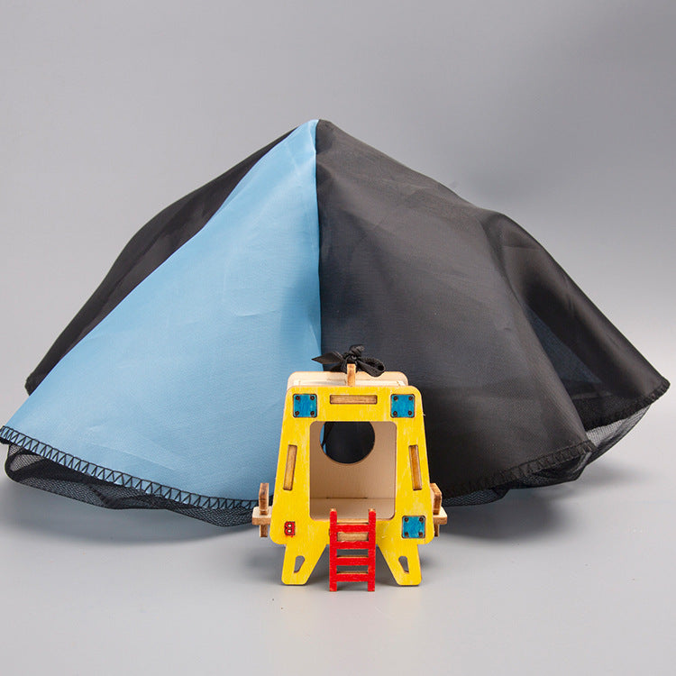 Science and technology small production Mars landing capsule DIY handmade primary and secondary school physics steam science experiment material package invention