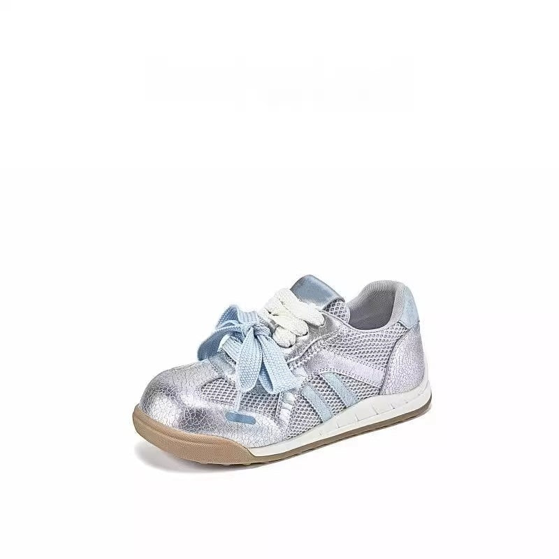 Thick soleheight increasing breathable german training shoes women's 2026 summer new arrival popular internet celebrity mesh casual sports thin sneakers