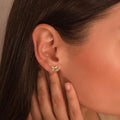 2024 new bowknot stud earrings for women, fashionable and elegant, unique and high-end, personalized earrings - in stock