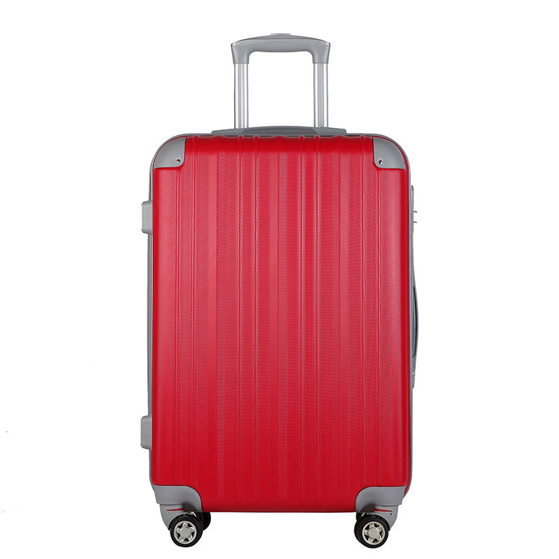 Cross-border 2025 new abs thickened trolley case, dustproof and strong travel boarding case, thickened universal wheel password box