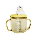 New ppsu baby portable straw cup - kids' home use, double handle, direct drink cup - specifically for baby milk