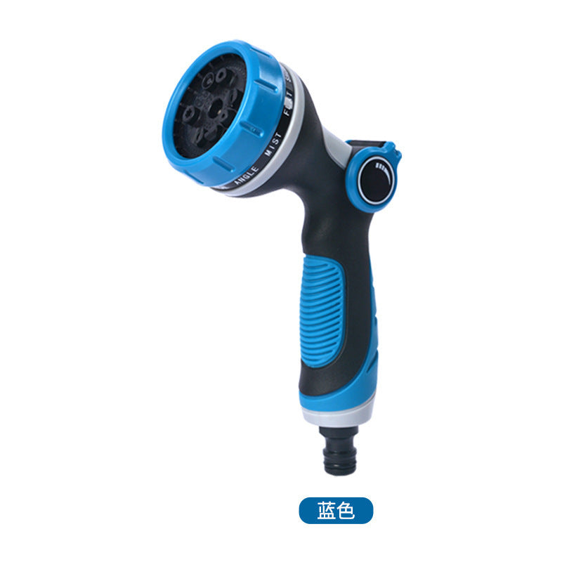10 functions Garden watering water gun Garden watering artifact Vegetable watering sprinkler ABS glue car wash water gun