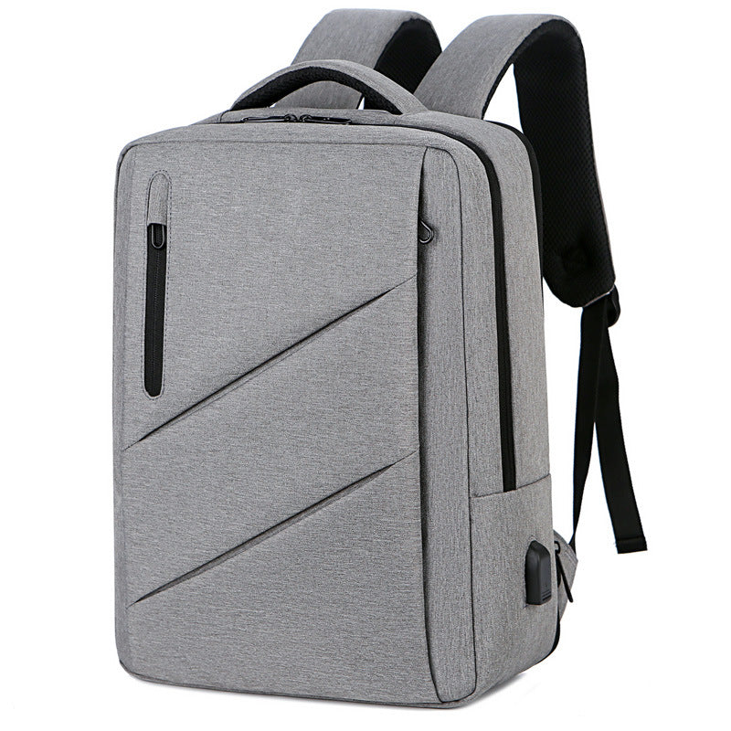 Renzhixing Multifunctional Computer Backpack USB Charging Can Increase Capacity Backpack Gift Luggage Printed Logo