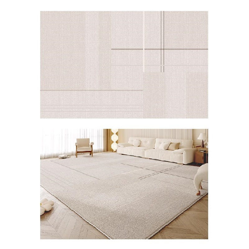 Washable rug living room  new light luxury high-end modern minimalist bedside bedroom low-maintenance waterproof mat
