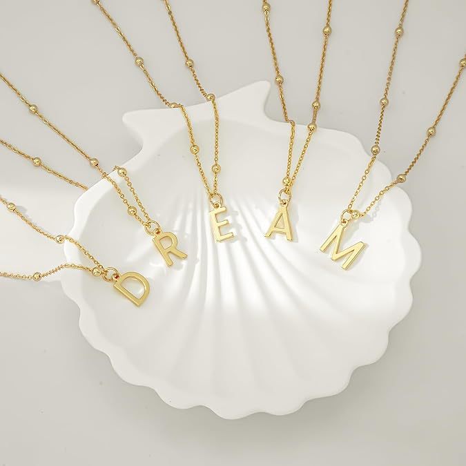 Aliexpress cross-border hot-selling fashionable european and american style unique minimalist niche english letter pendant necklace