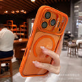 Suitable for apple 17 mobile phone case 16 magnetic u1 holder with lens film iphone14promaxpc protective case 11
